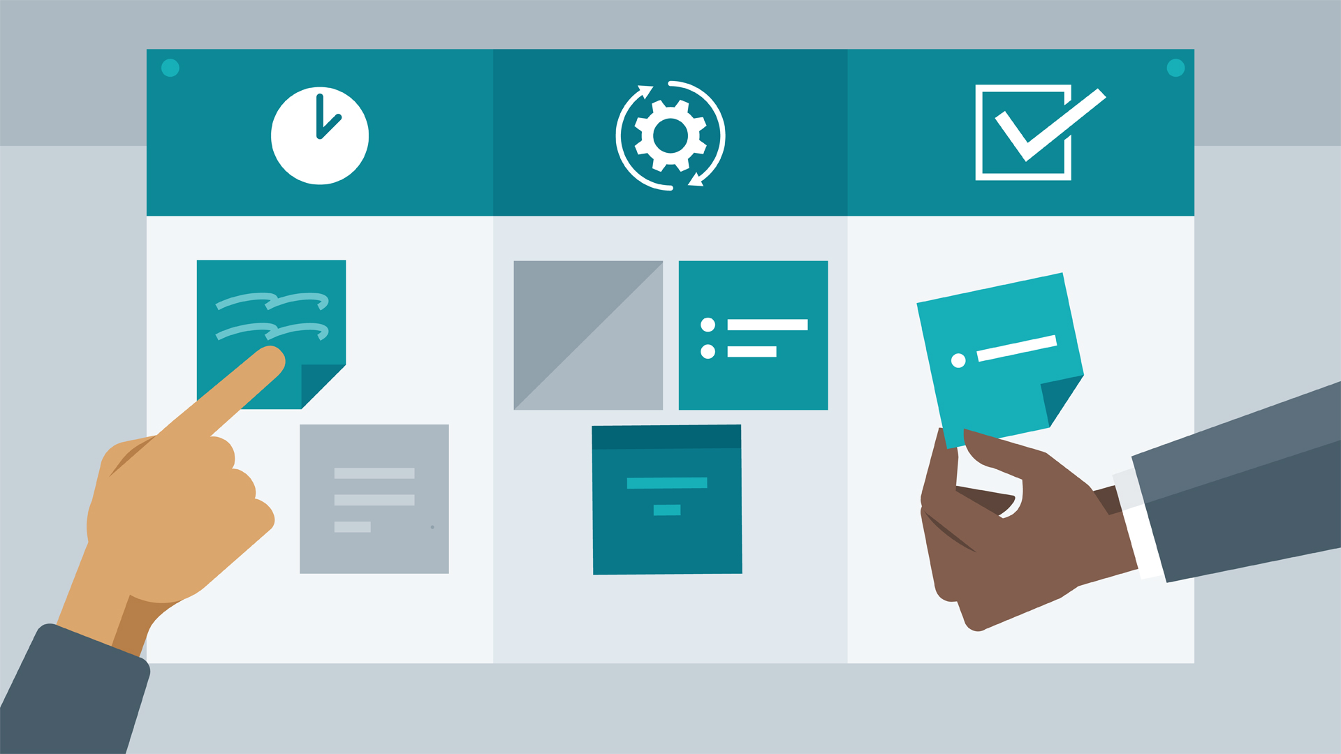 acciaio metodo kanban sangoi